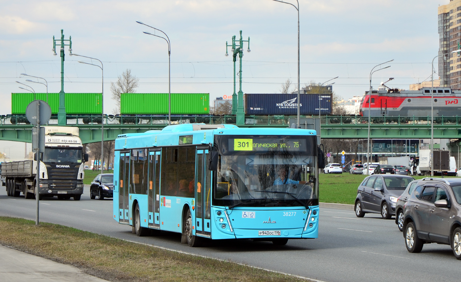 Санкт-Петербург, МАЗ-203.947 № 38277