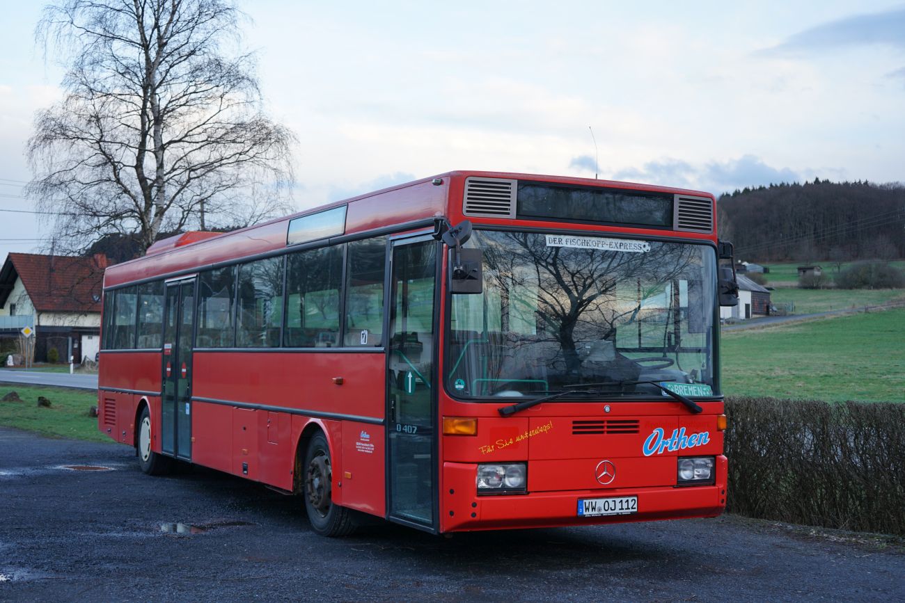 Рейнланд-Пфальц, Mercedes-Benz O407 № WW-OJ 112