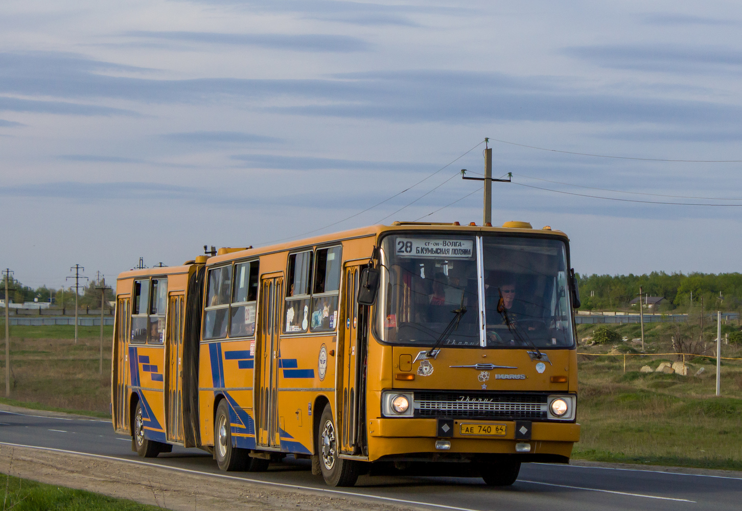 Саратовская область, Ikarus 280.33 № АЕ 740 64