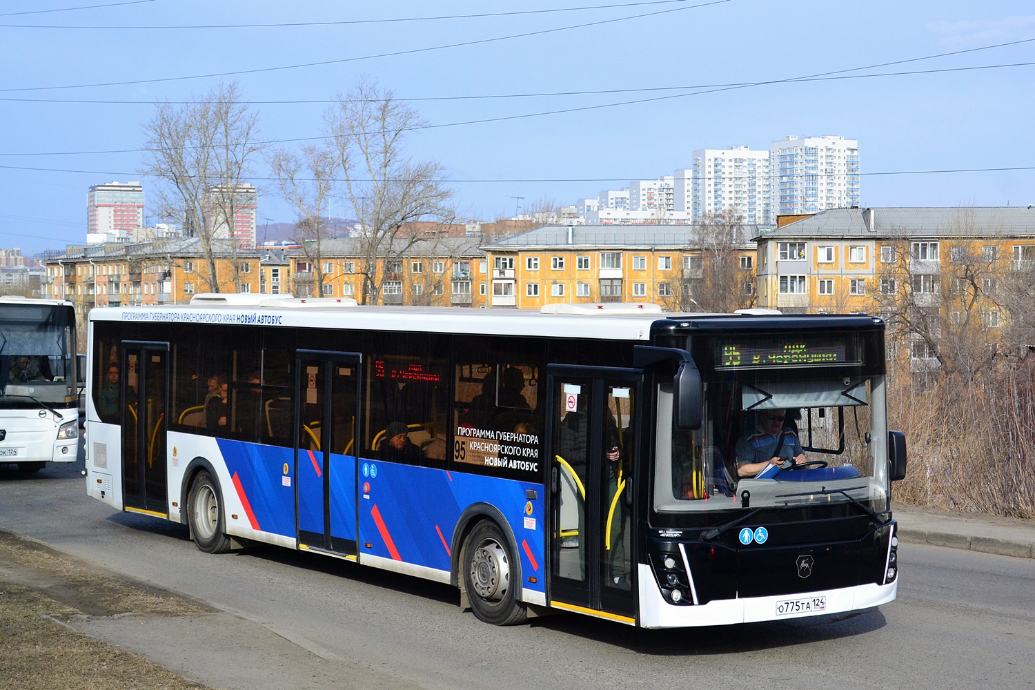 Красноярский край, ЛиАЗ-5292.65 № О 775 ТА 124