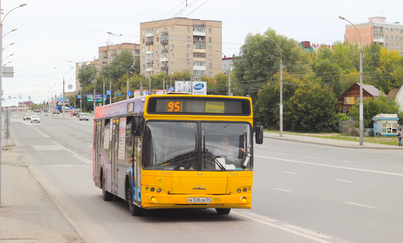 Новосибирская область, МАЗ-103.469 № В 328 ОВ 54