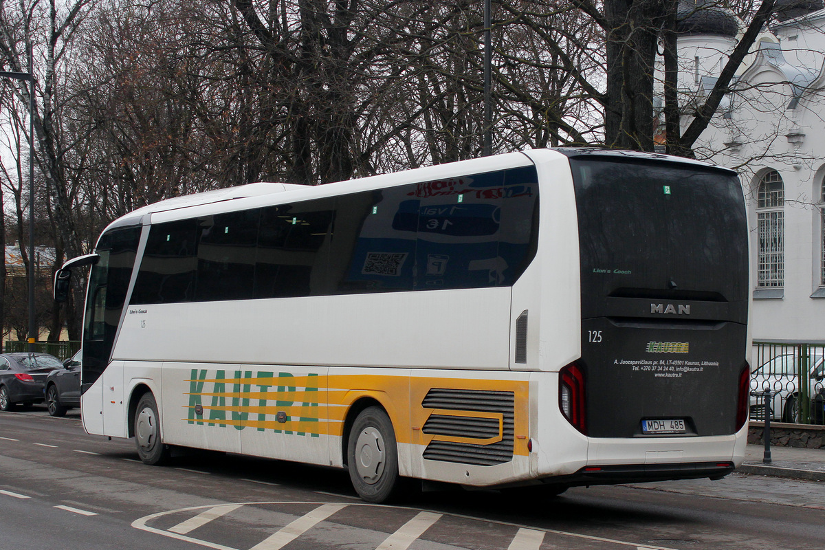 Литва, MAN R07 Lion's Coach RHC474 № 125