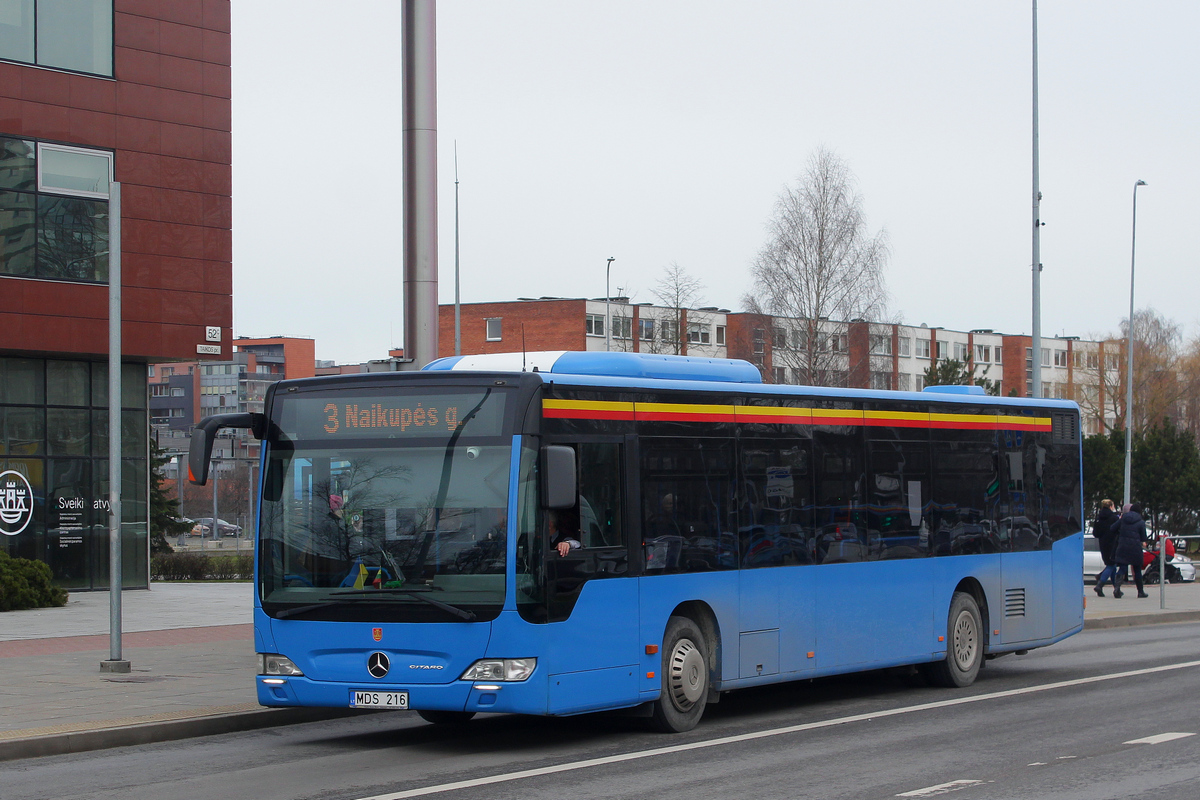 Литва, Mercedes-Benz O530 Citaro facelift № MDS 216