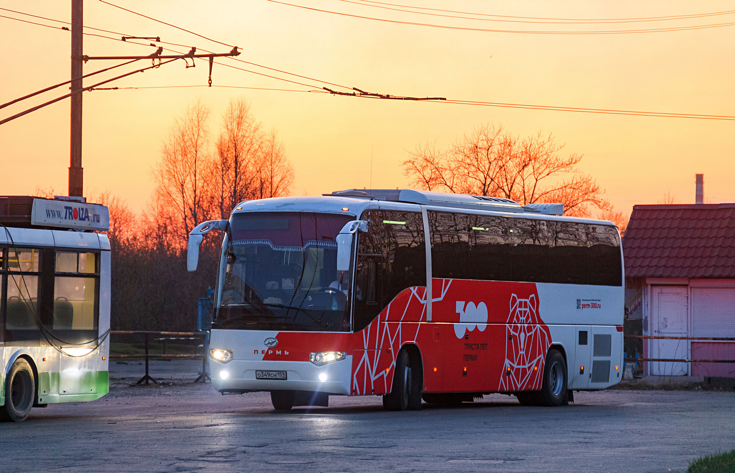 Пермский край, Higer KLQ6129Q № О 349 СН 159