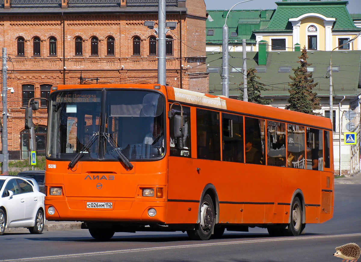 Нижегородская область, ЛиАЗ-5293.60 № 15376