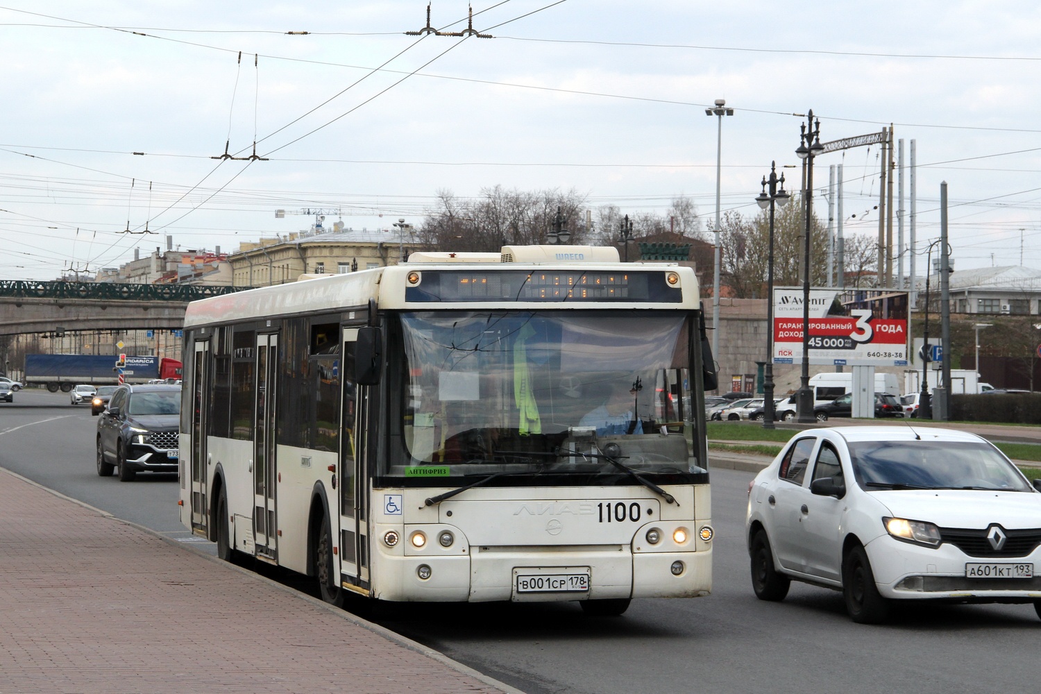 Санкт-Петербург, ЛиАЗ-5292.60 № 1100