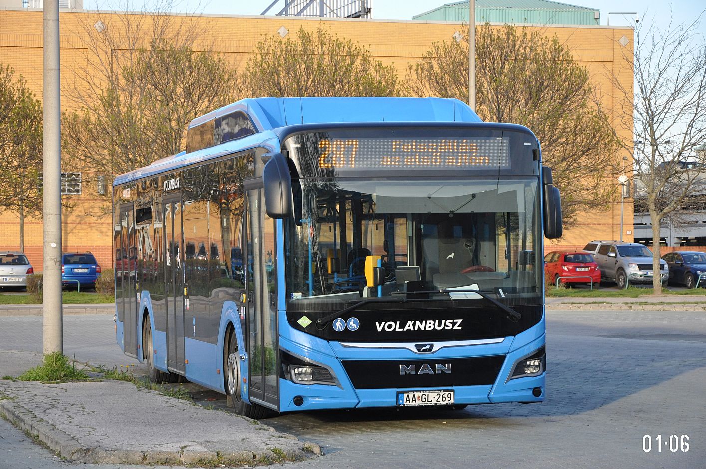 Венгрия, MAN 12C Lion's City 12 G NL320 № AA GL-269