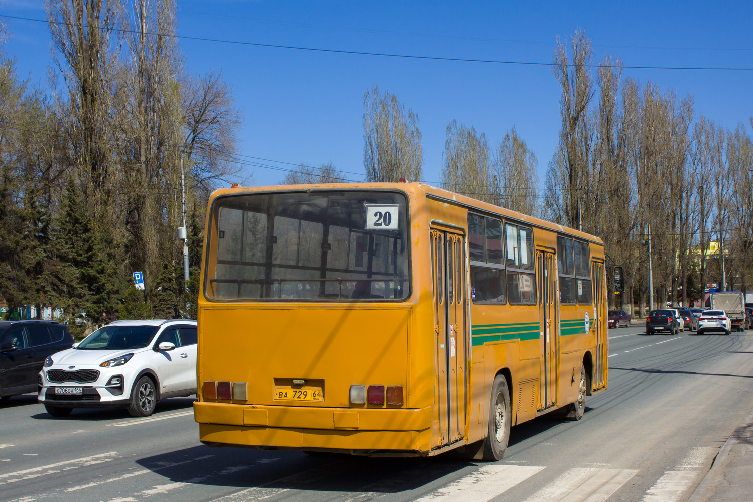 Саратовская область, Ikarus 260.50 № ВА 729 64