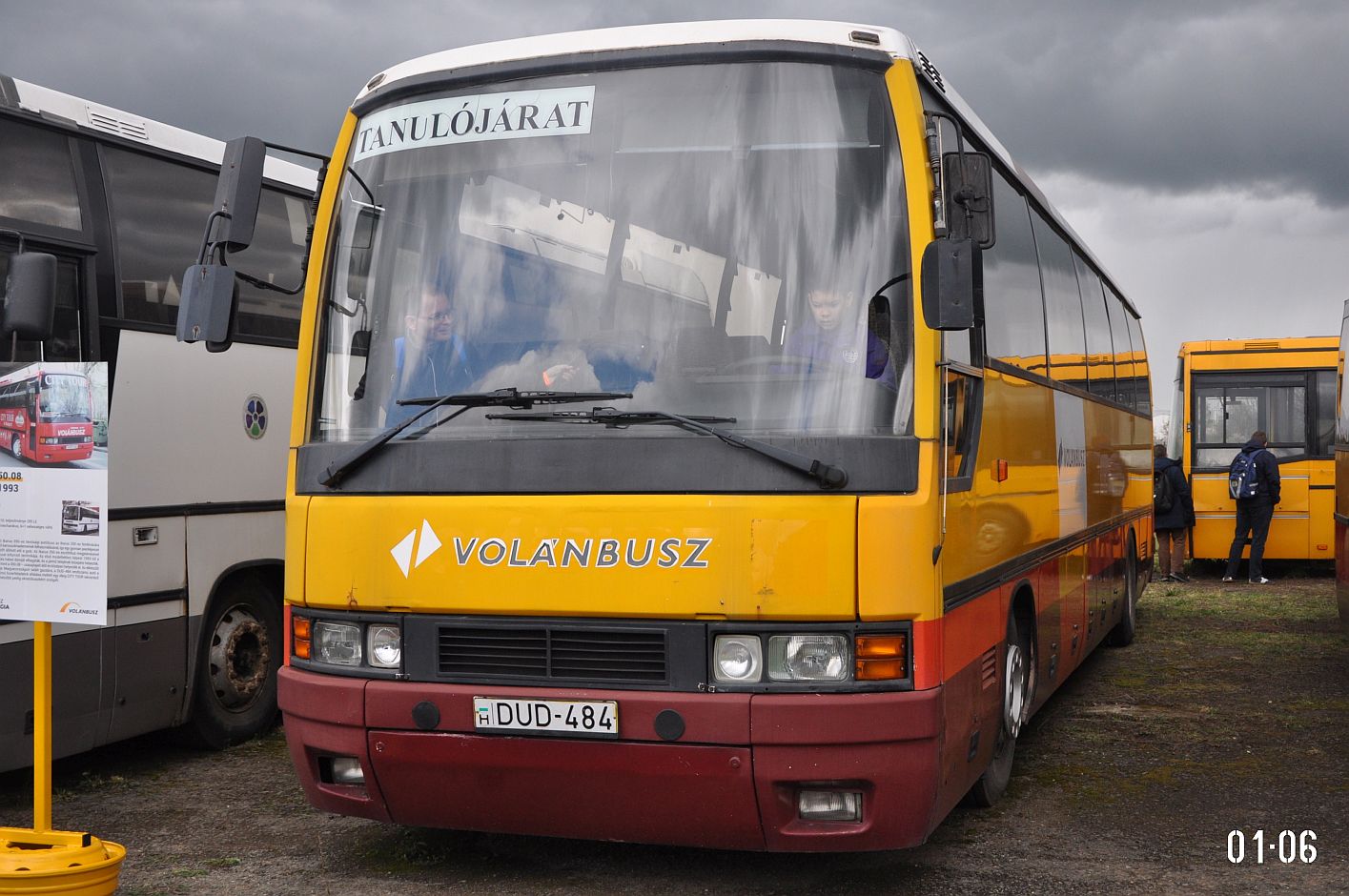 Венгрия, Ikarus 350.08 № DUD-484; Венгрия — 2. Volánbusz Retro Nap, Hatvan (2023)