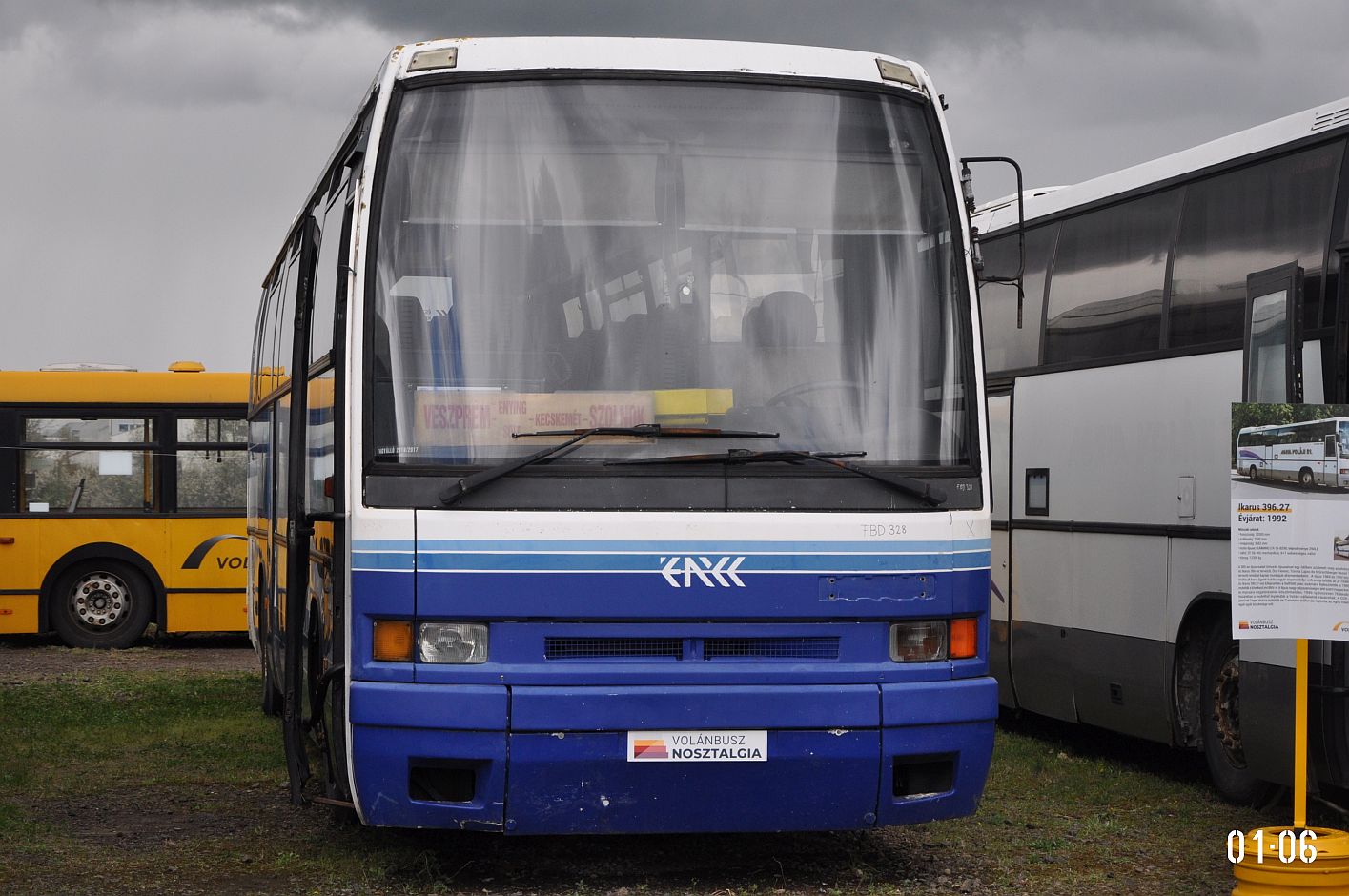 Maďarsko, Ikarus 386.01 č. (FBD-328); Maďarsko — 2. Volánbusz Retro Nap, Hatvan (2023)