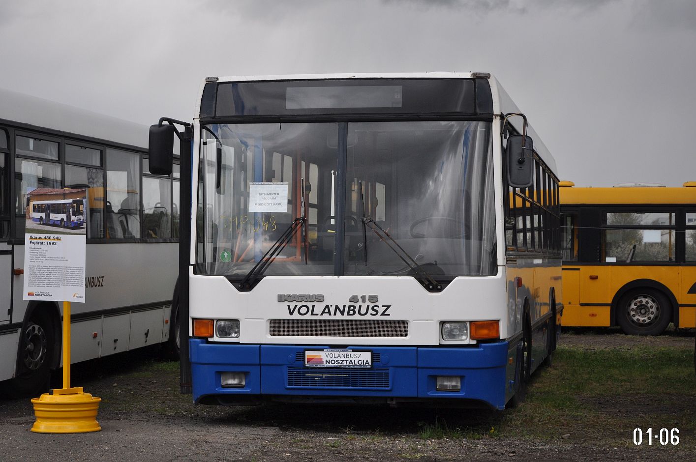 Венгрия, Ikarus 480.94B № GMP-948; Венгрия — 2. Volánbusz Retro Nap, Hatvan (2023)