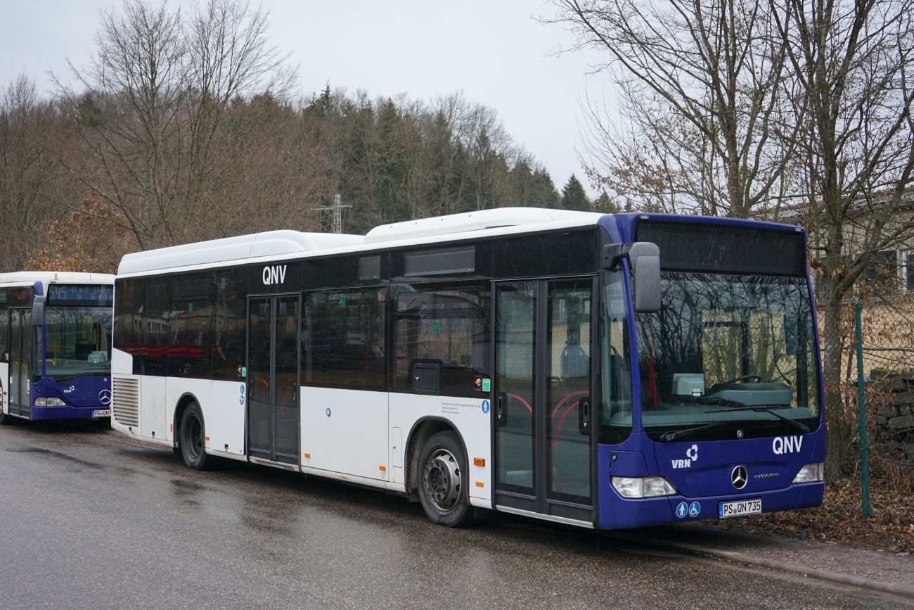 Рейнланд-Пфальц, Mercedes-Benz O530 Citaro № PS-QN 734; Рейнланд-Пфальц, Mercedes-Benz O530LE Citaro facelift LE № PS-QN 735