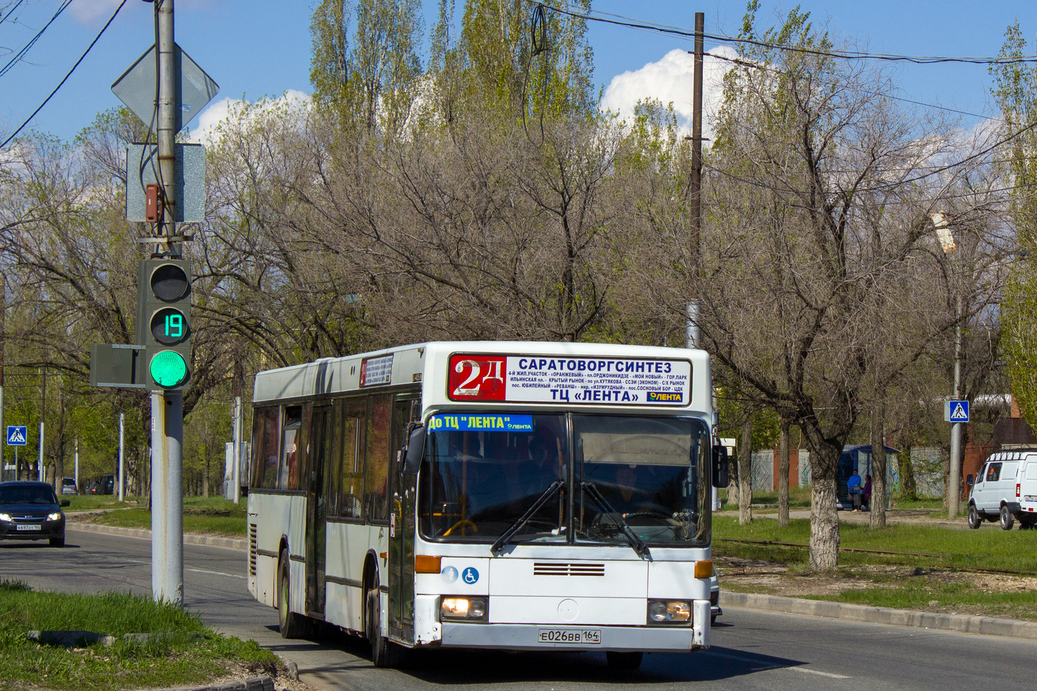 Саратовская область, Mercedes-Benz O405N2 № Е 026 ВВ 164