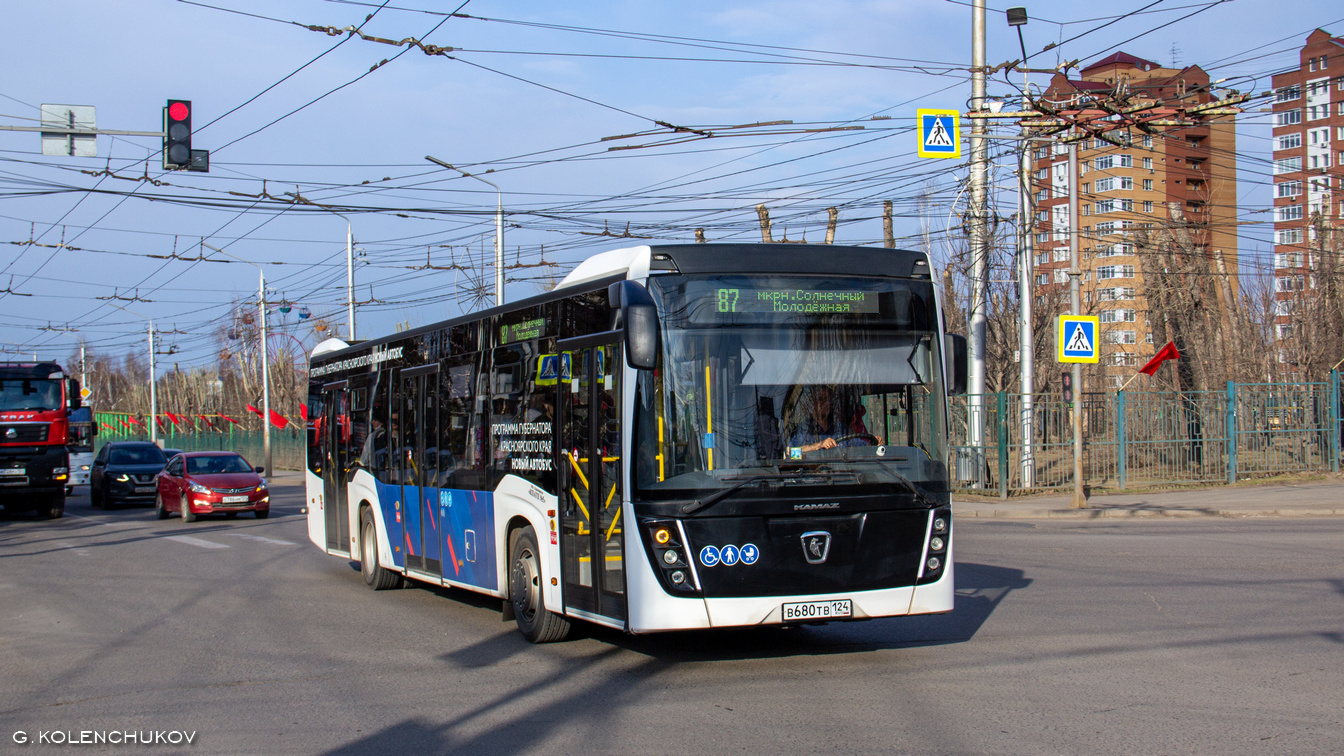 Красноярский край, НефАЗ-5299-40-52 № В 680 ТВ 124