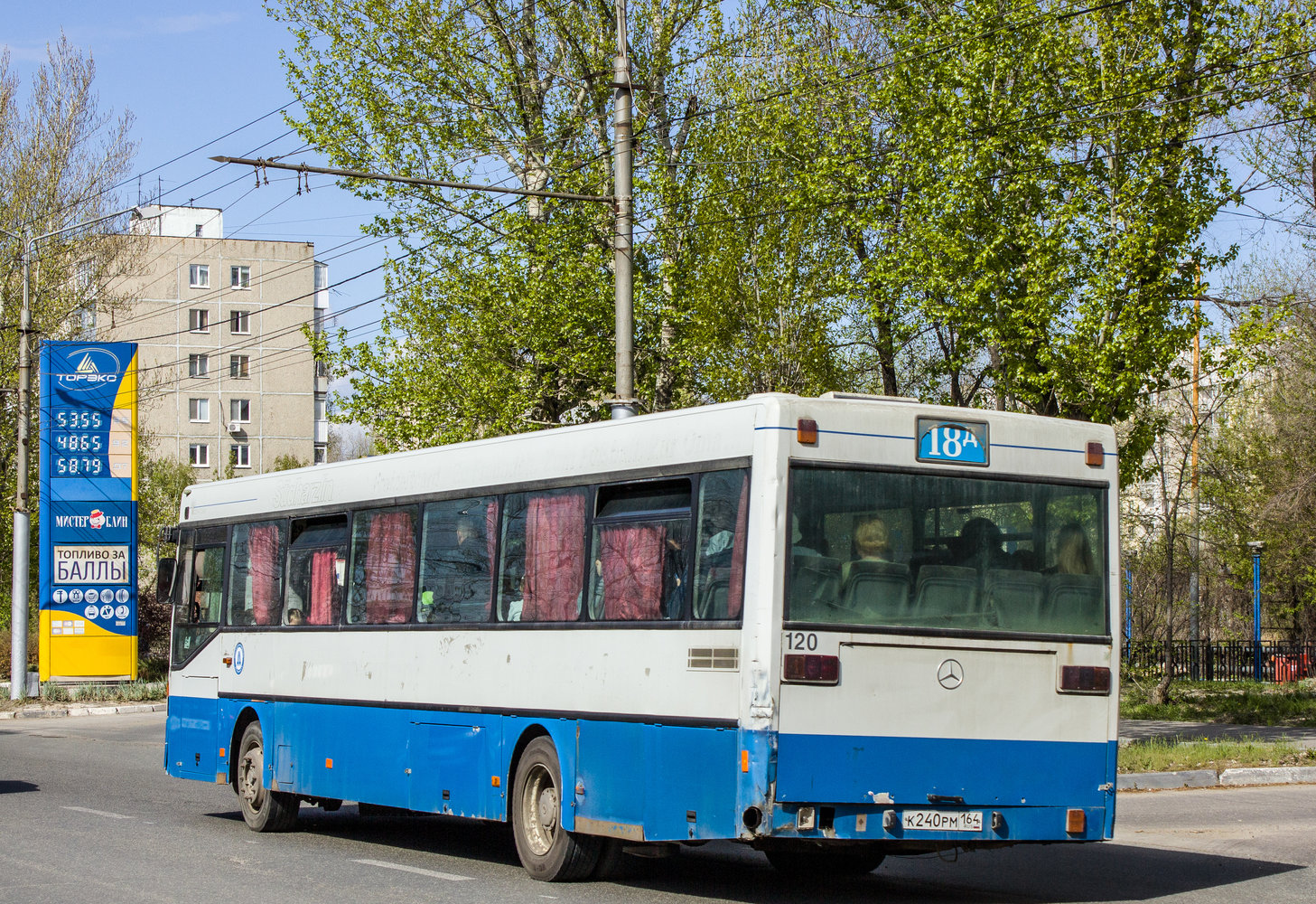 Саратовская область, Mercedes-Benz O405 № К 240 РМ 164