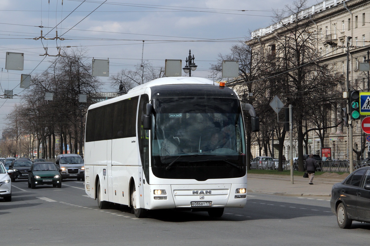 Санкт-Петербург, MAN R07 Lion's Coach RHC444 № В 086 ВТ 178