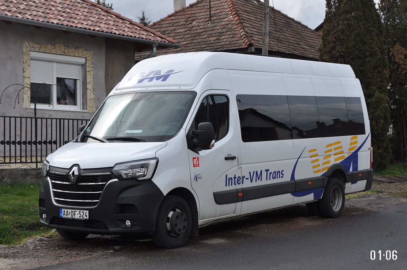 Венгрия, KF Minibus Master Economy L4H3 № AA DF-524