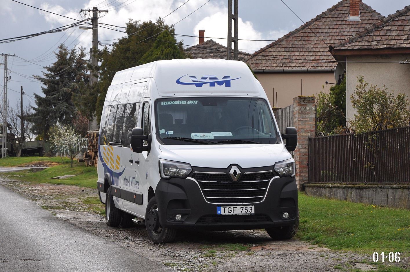 Венгрия, KF Minibus Master Economy L4H3 № TGF-753