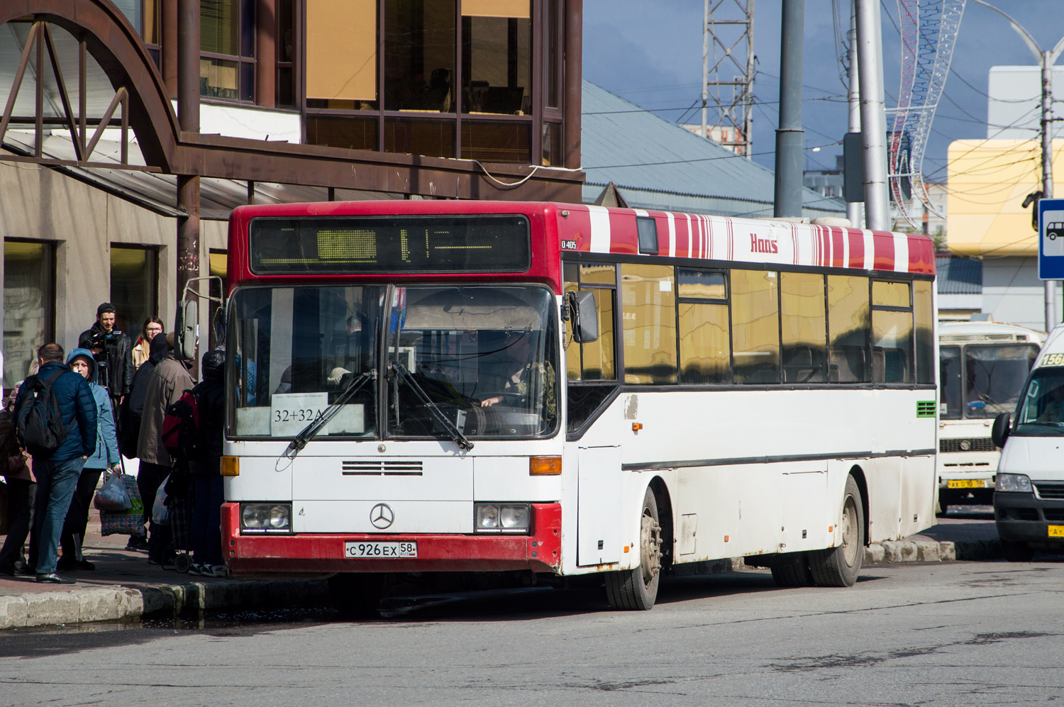 Пензенская область, Mercedes-Benz O405 № С 926 ЕХ 58