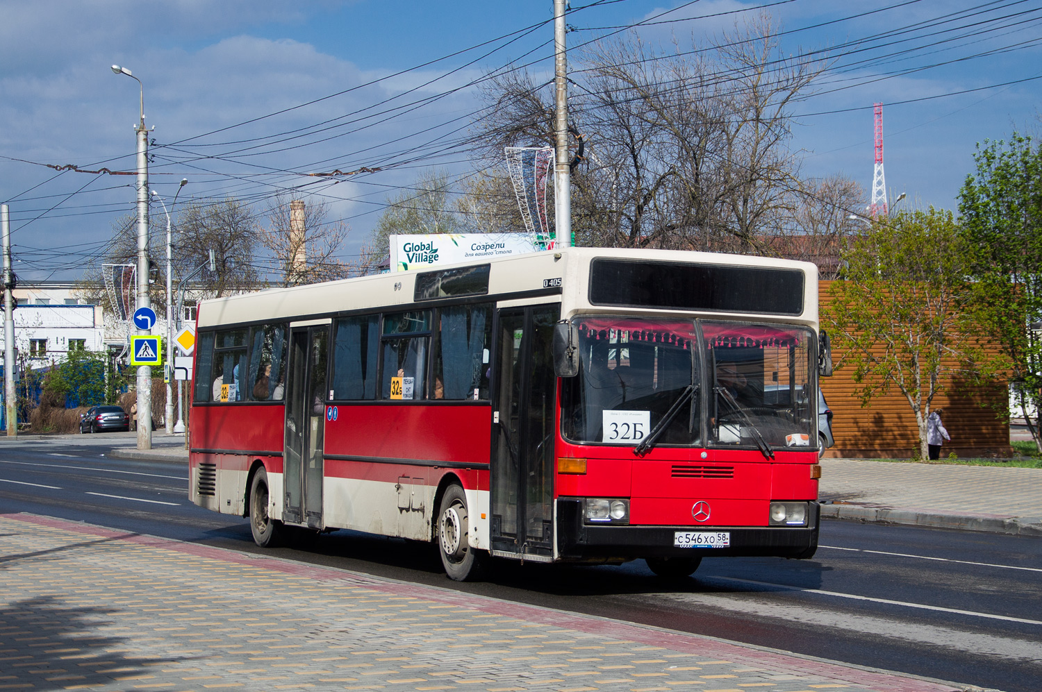 Пензенская область, Mercedes-Benz O405 № С 546 ХО 58