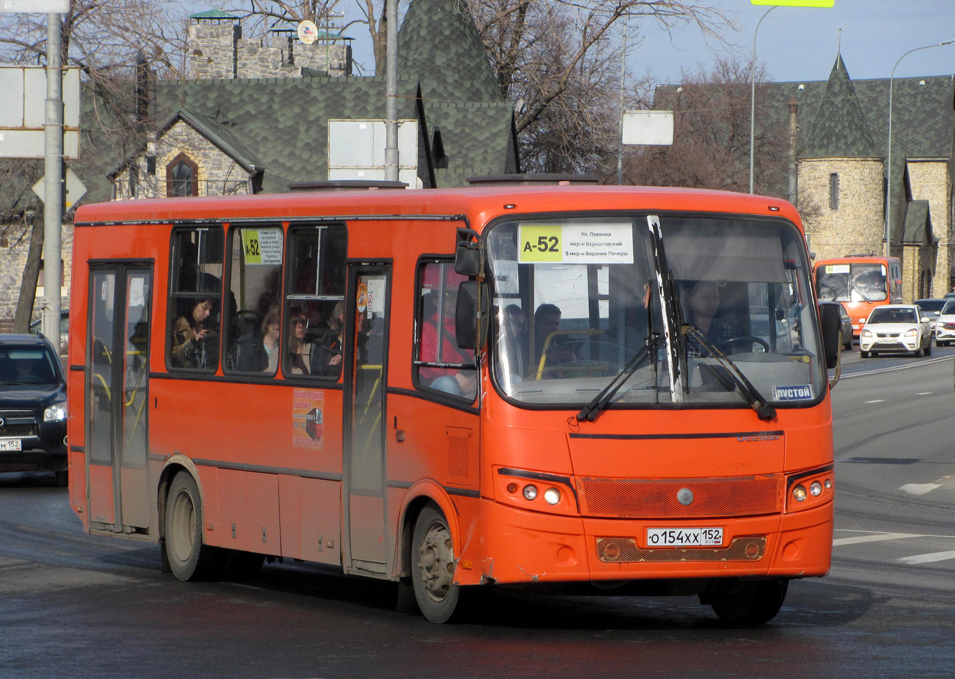 Нижегородская область, ПАЗ-320414-05 "Вектор" № О 154 ХХ 152