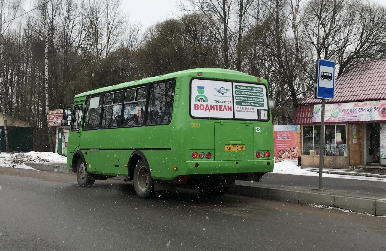 Псковская область, ПАЗ-320540-22 № 900