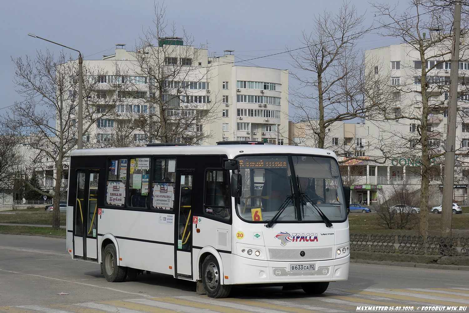 Республика Крым, ПАЗ-320414-14 "Вектор" № 30