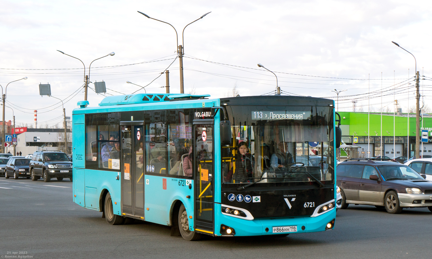 Санкт-Петербург, Volgabus-4298.G4 (LNG) № 6721