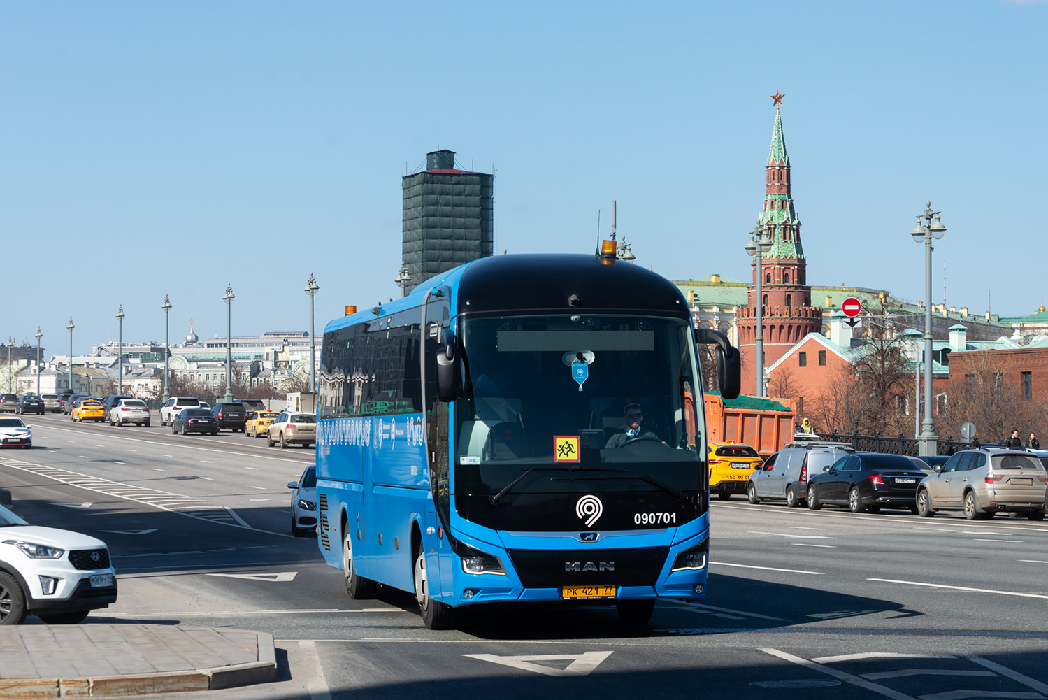 Москва, MAN R07 Lion's Coach RHC444 № 090701