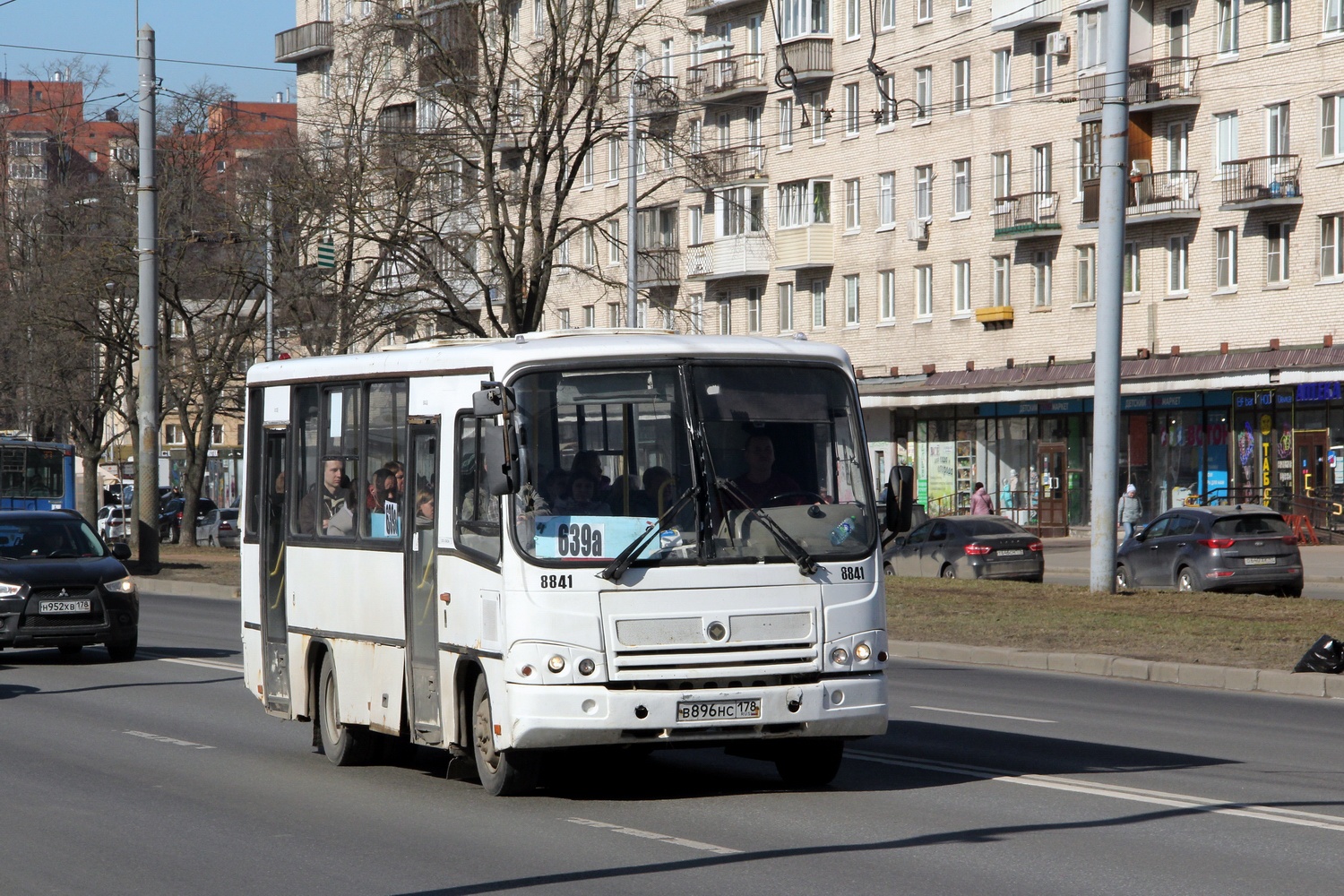 Санкт-Петербург, ПАЗ-320402-05 № 8841