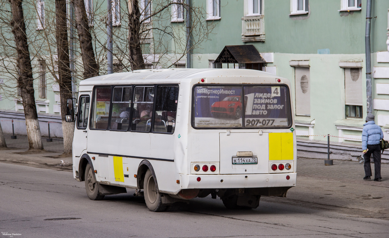 Томская область, ПАЗ-32054 № К 114 ХА 70