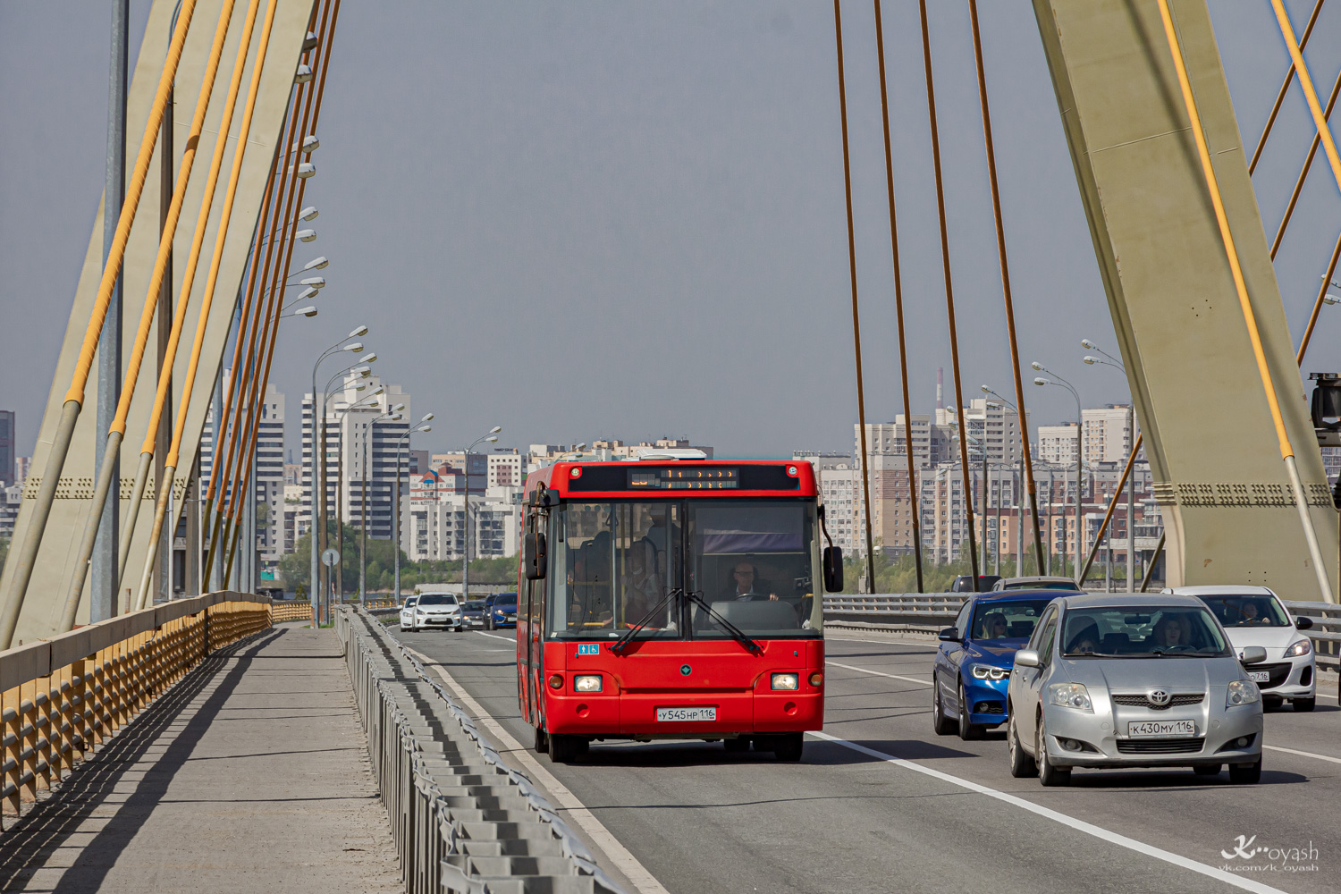 Татарстан, ПАЗ-3237-05 № У 545 НР 116