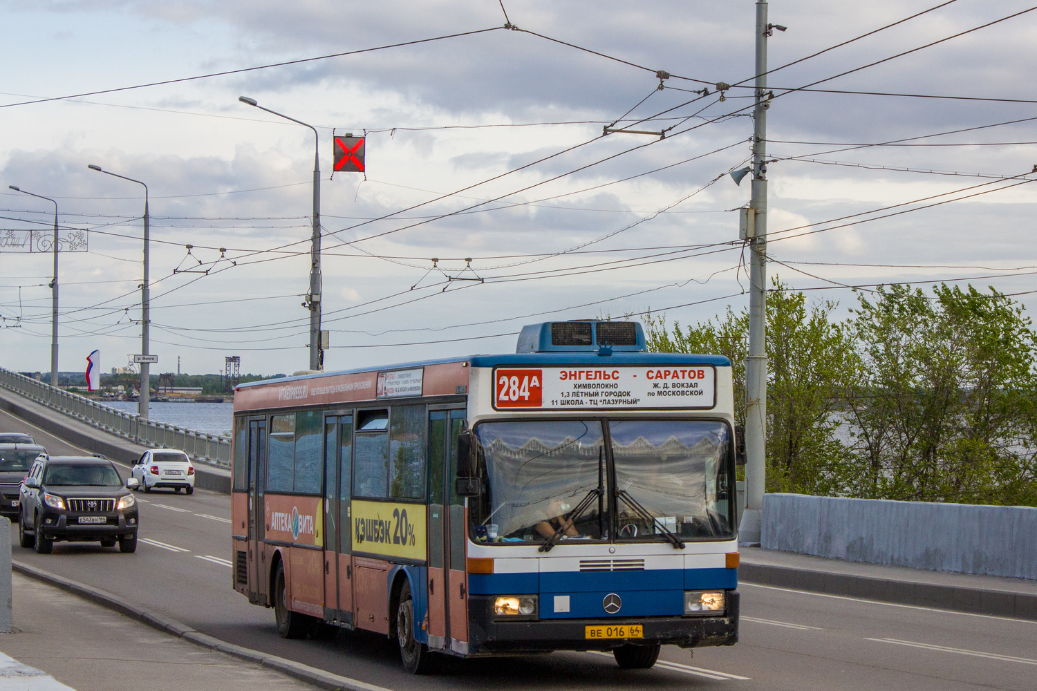 Саратовская область, Mercedes-Benz O405 № ВЕ 016 64