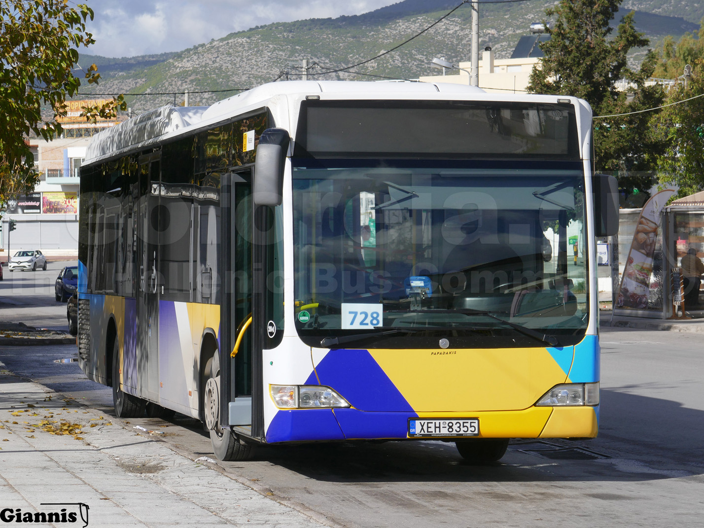 Греция, Mercedes-Benz O530LE Citaro facelift LE № 204