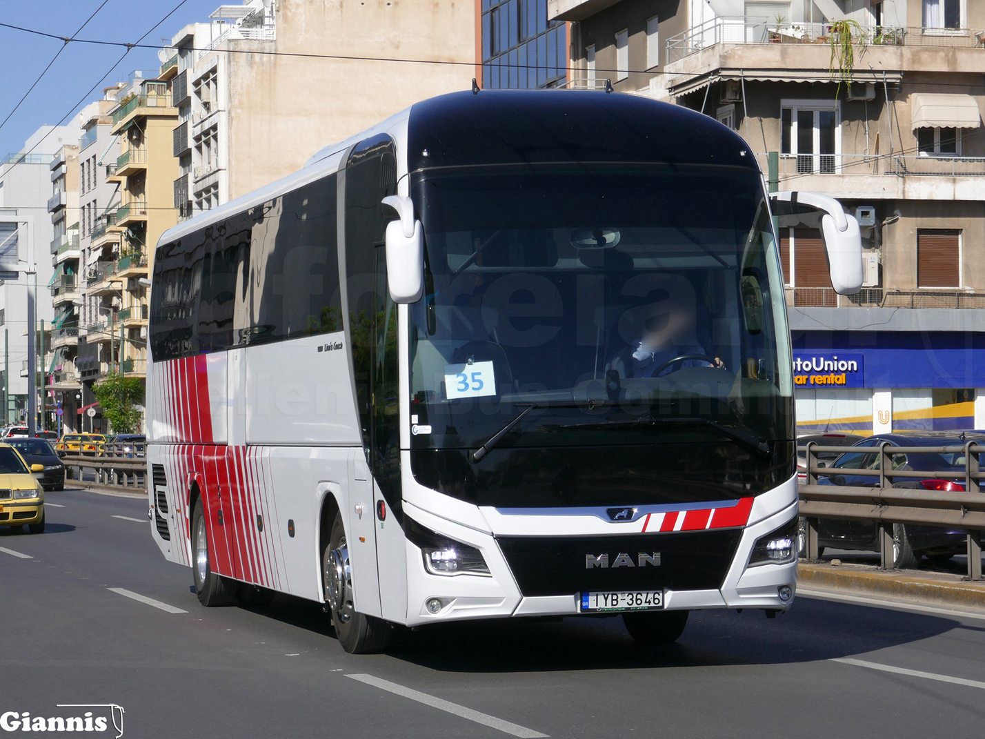 Греция, MAN R07 Lion's Coach RHC464 № IYB-3646