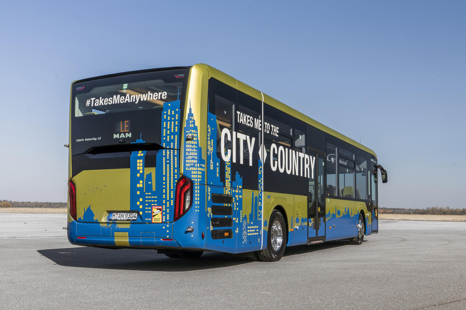 Bavaria, MAN 43C Lion's Intercity LE 13 LEÜ330 # M-AN 9304