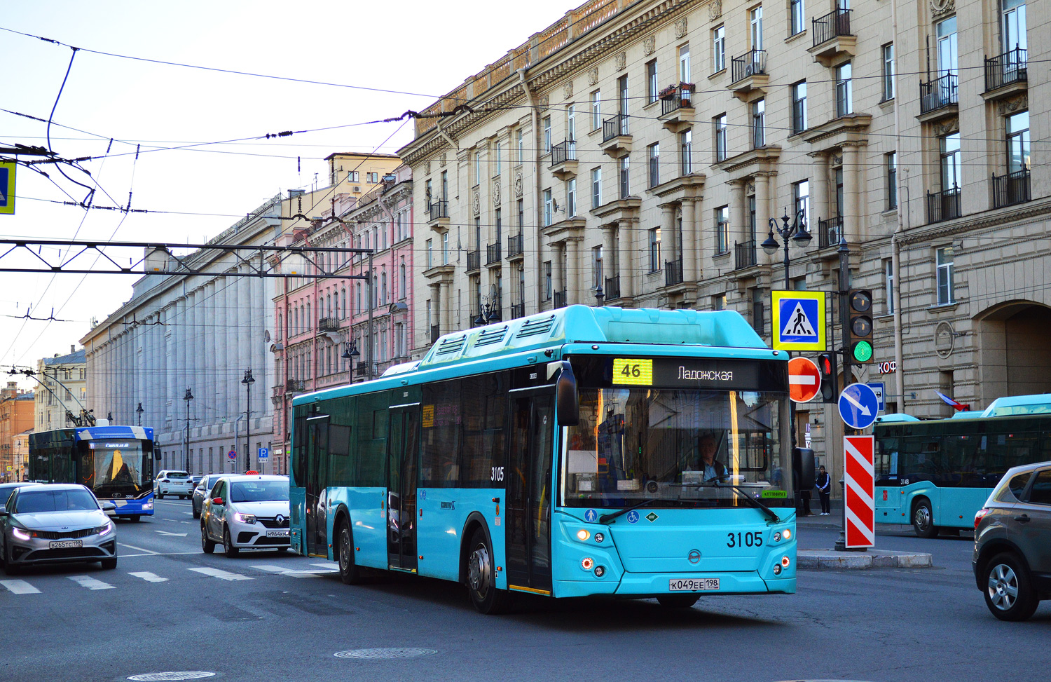 Санкт-Петербург, ЛиАЗ-5292.67 (CNG) № 3105