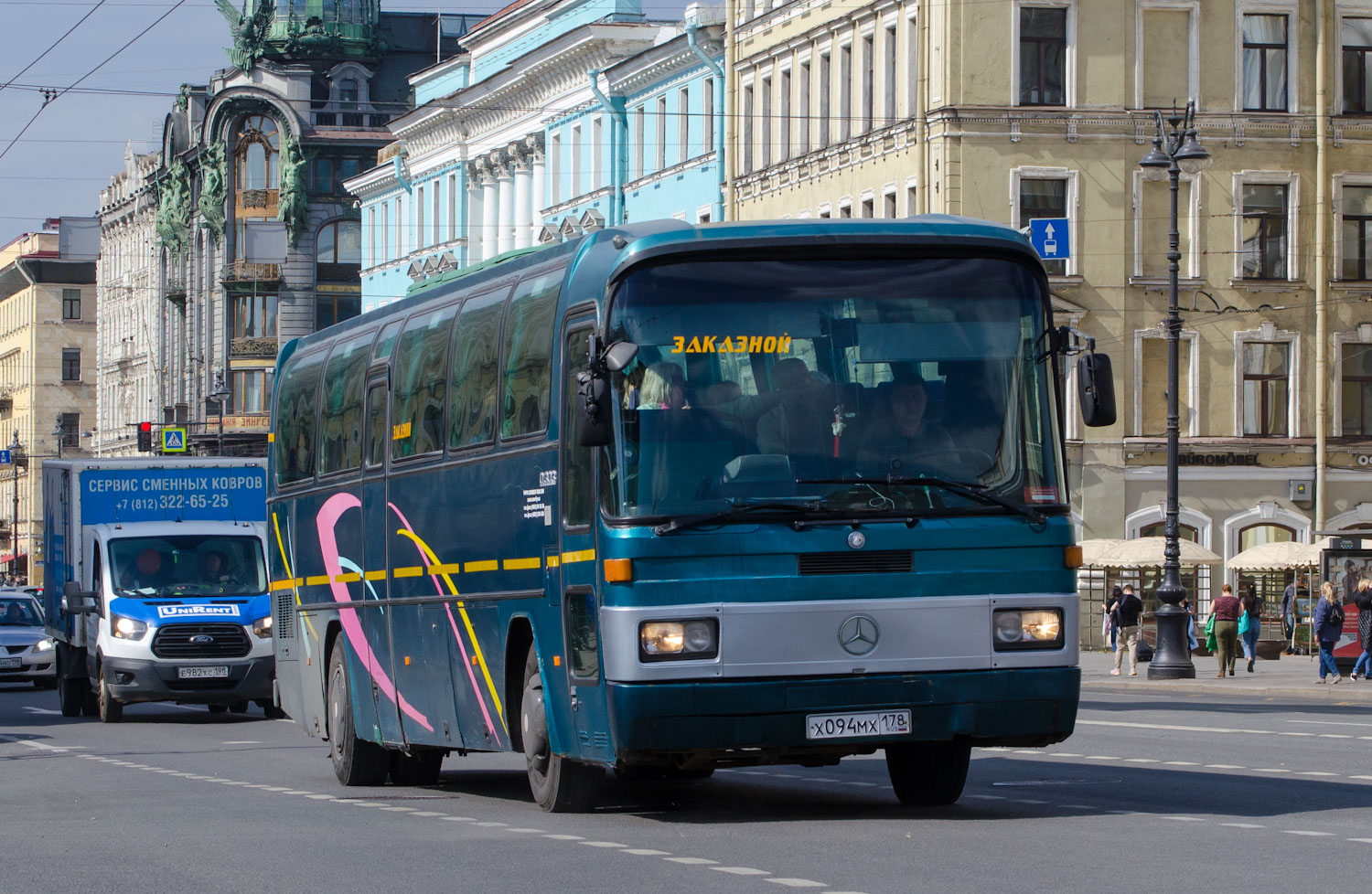 Sankt Peterburgas, Mercedes-Benz O303-15RHS Lider Nr. Х 094 МХ 178