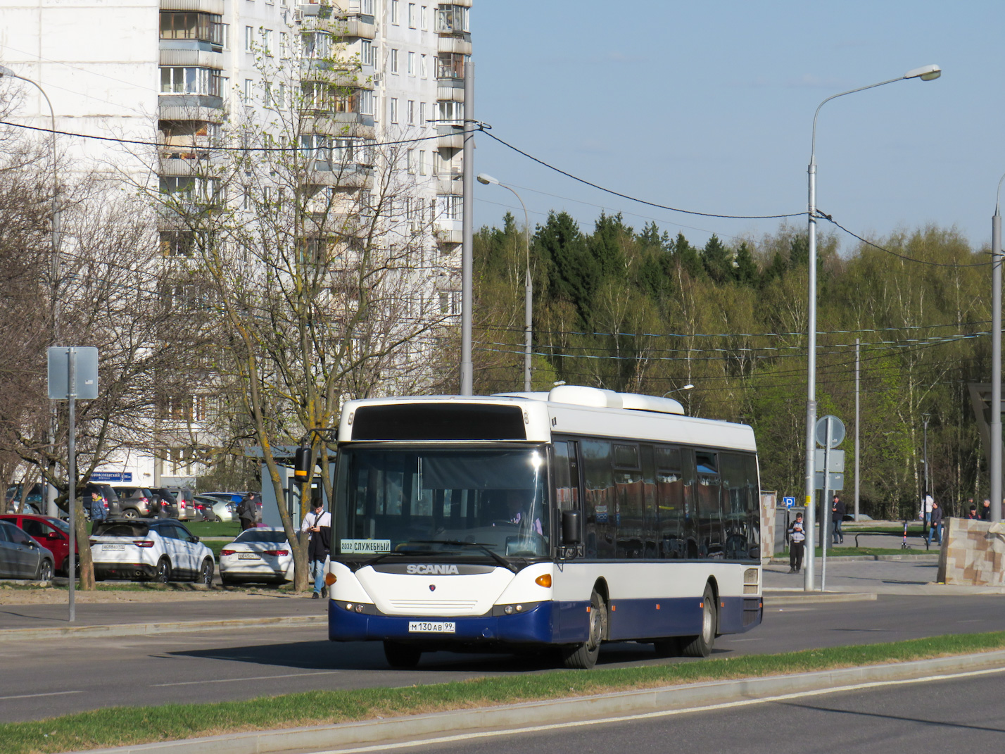 Москва, Scania OmniLink II (Скания-Питер) № М 130 АВ 99