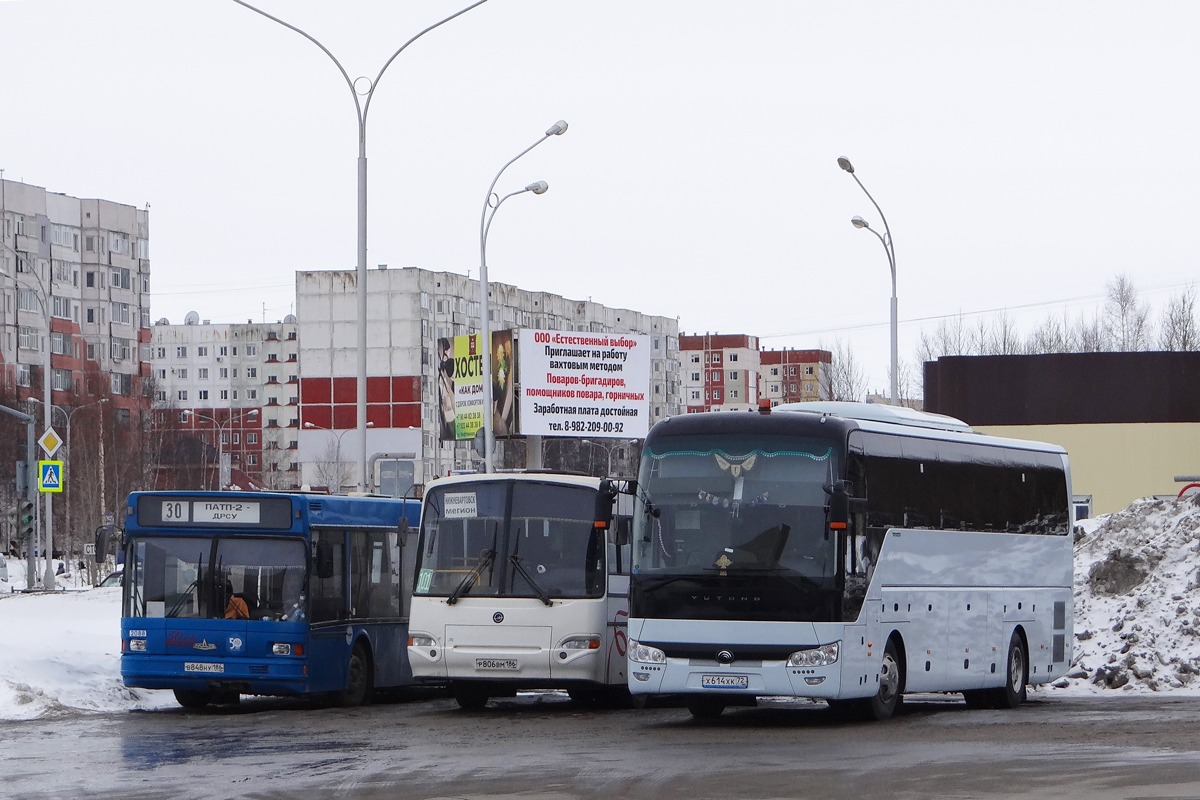 Тюменская область, Yutong ZK6122H9 № Х 614 ХК 72