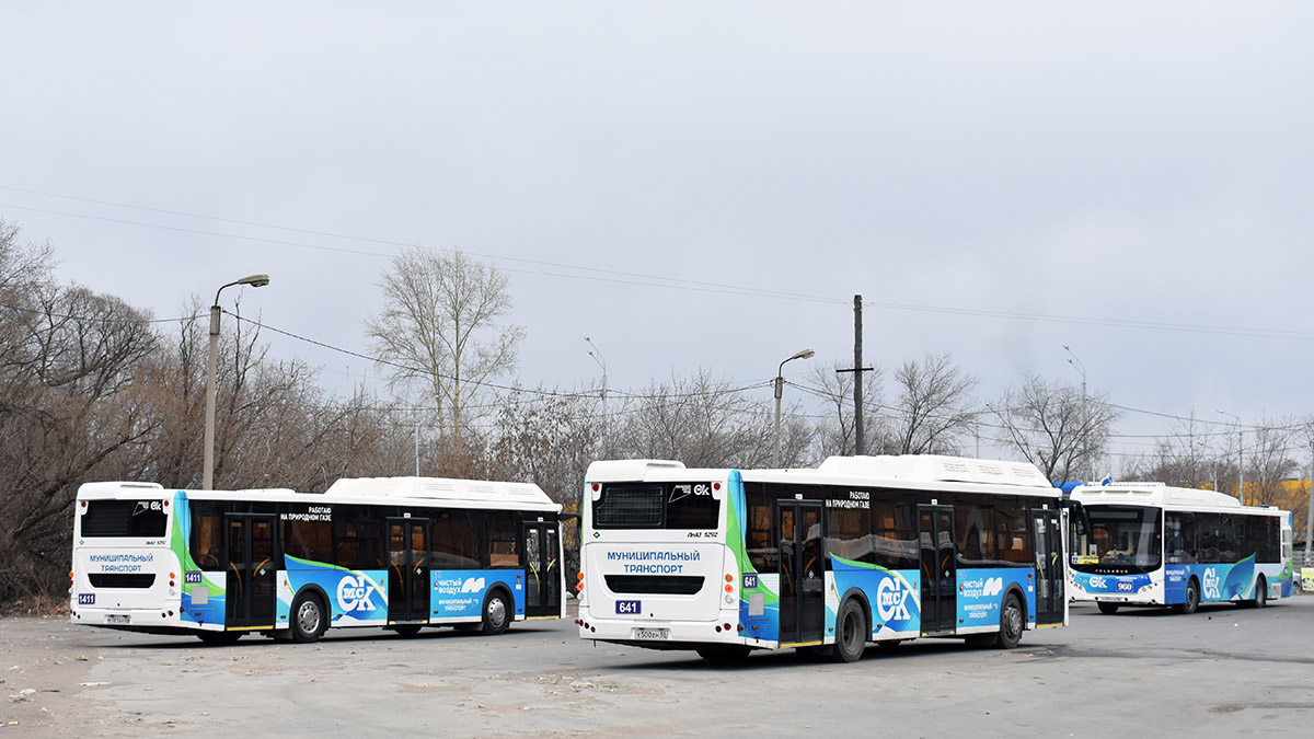 Omsk region, LiAZ-5292.67 (CNG) № 641; Omsk region — Bus stops