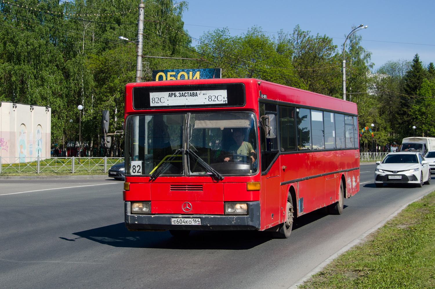 Пензенская область, Mercedes-Benz O405 № Е 604 КО 164