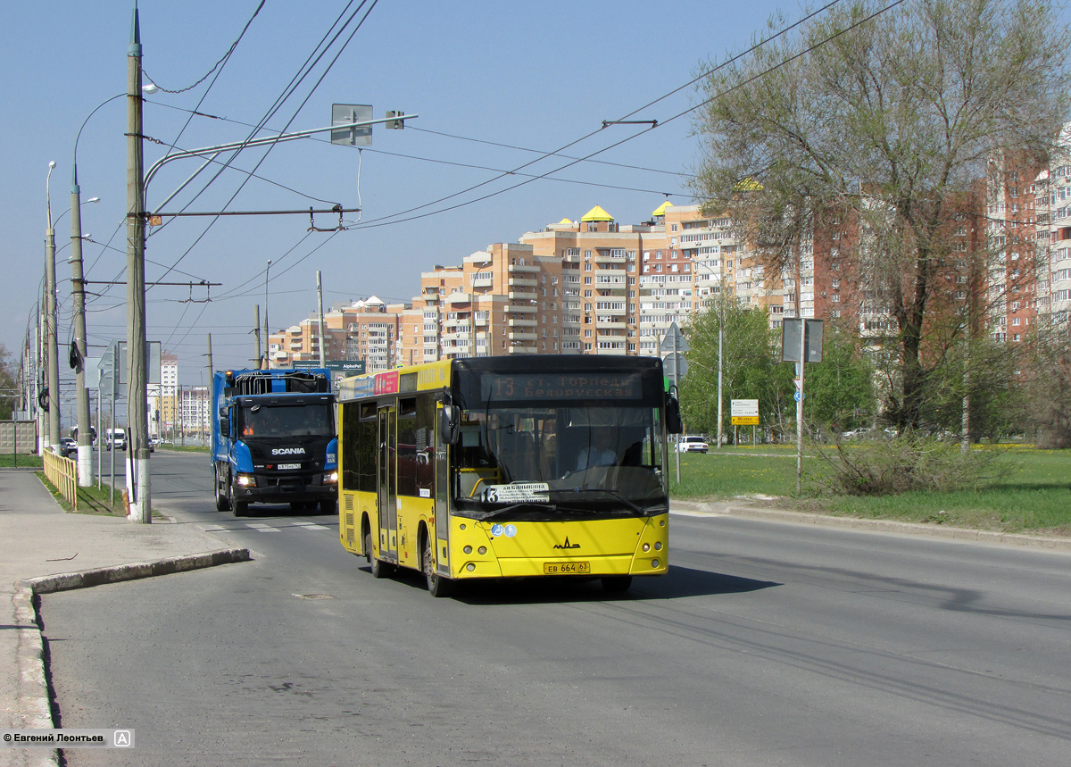 Samara region, MAZ-206.067 Nr. ЕВ 664 63