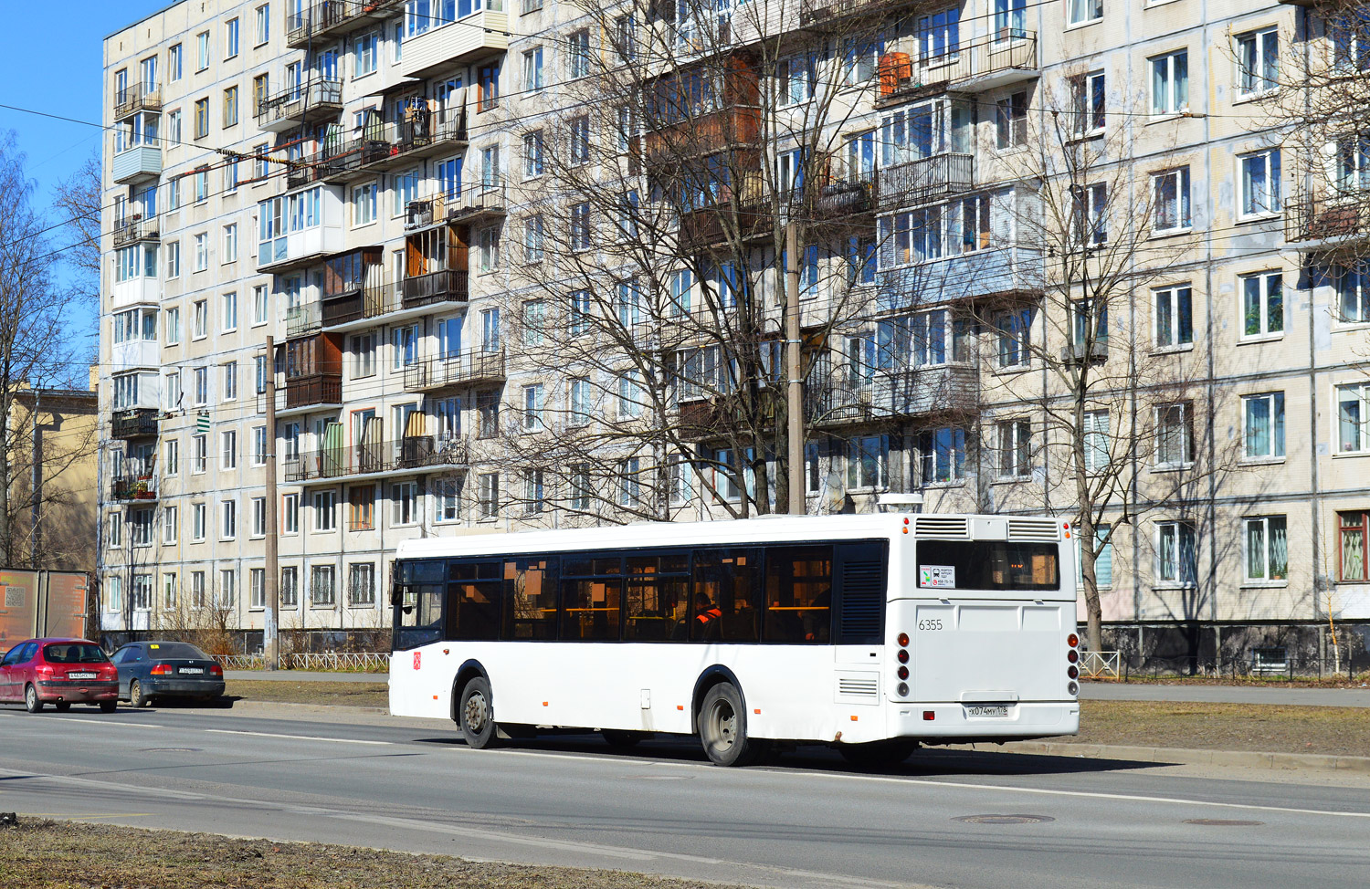 Санкт-Петербург, ЛиАЗ-5292.20 № 6355