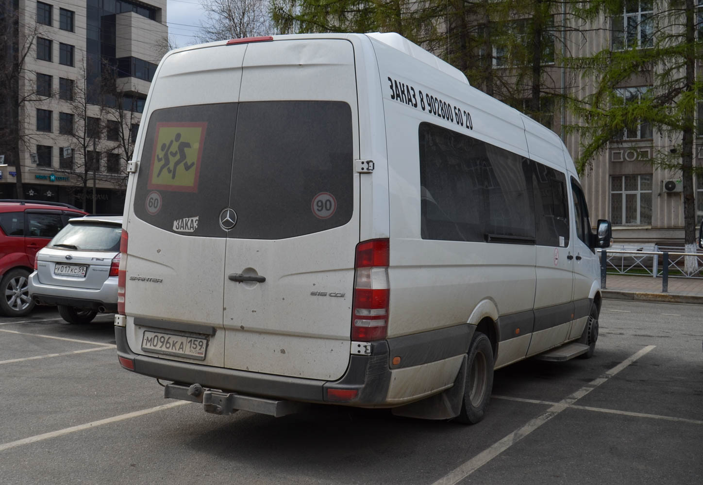 Пермский край, Луидор-223602 (MB Sprinter) № М 096 КА 159