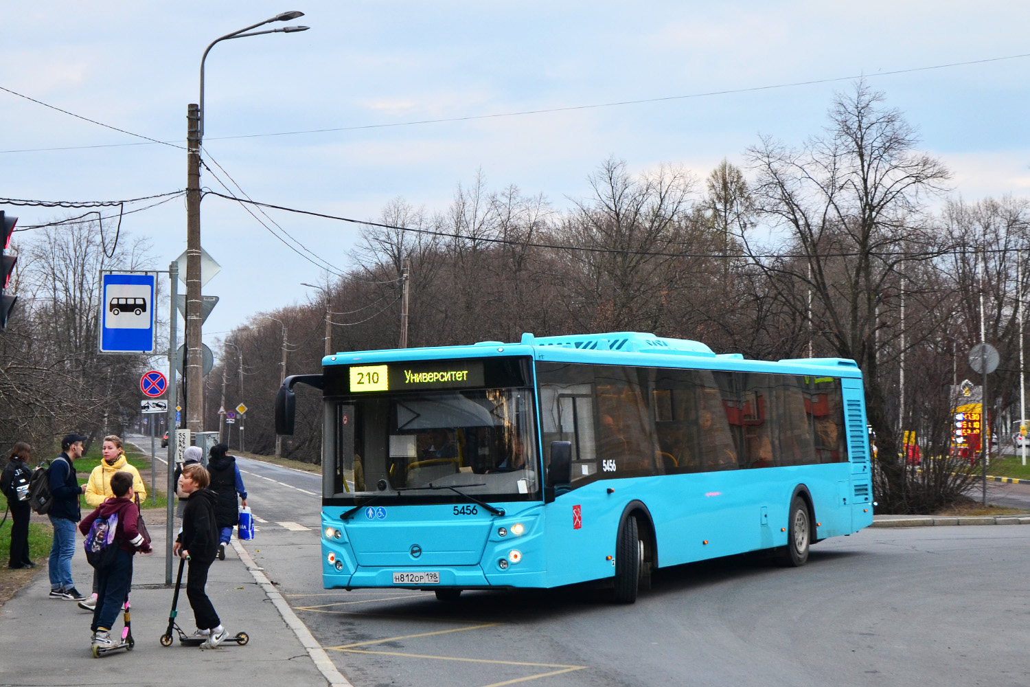 Санкт-Петербург, ЛиАЗ-5292.65 № 5456