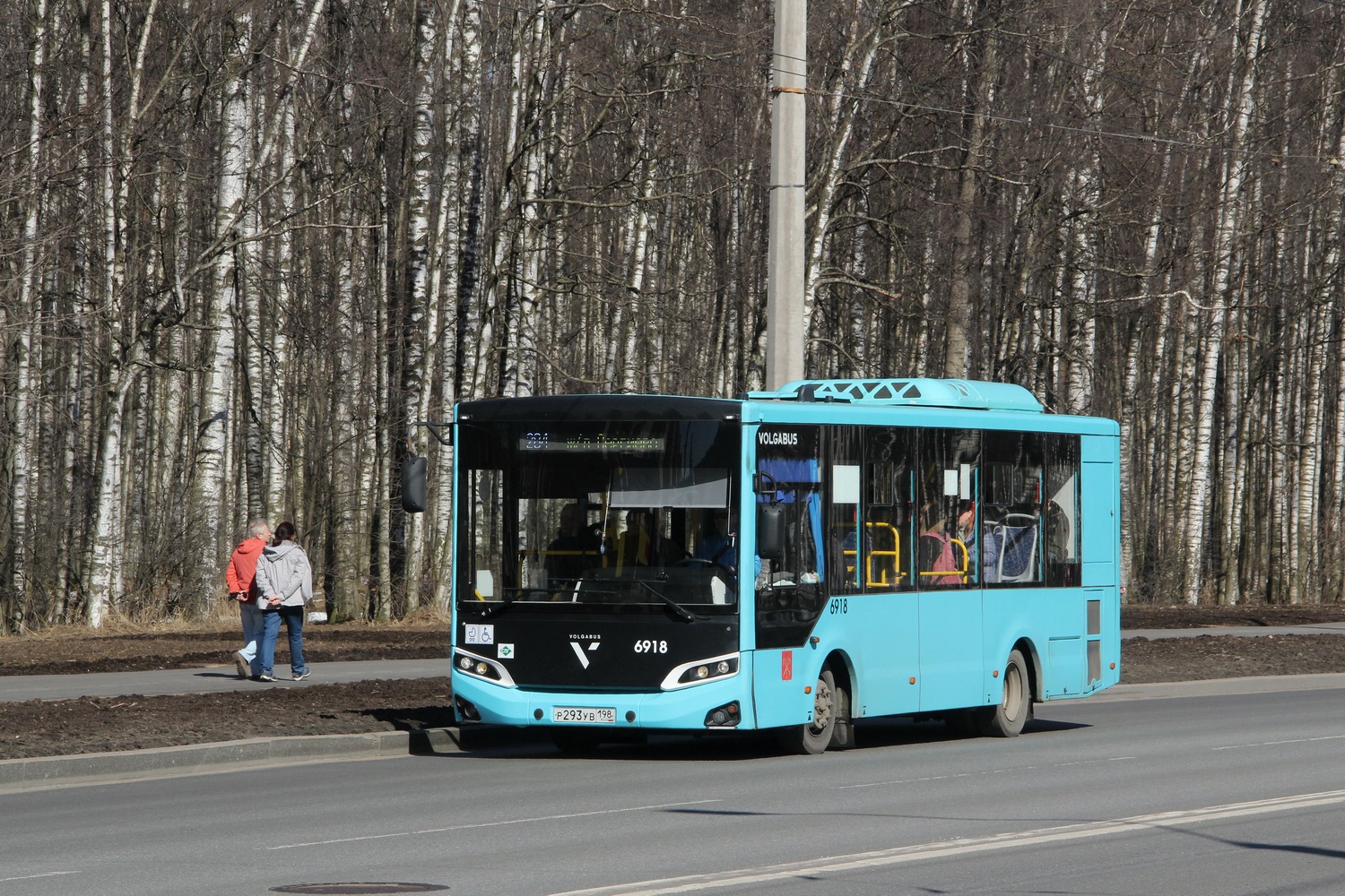 Санкт-Петербург, Volgabus-4298.G4 (LNG) № 6918