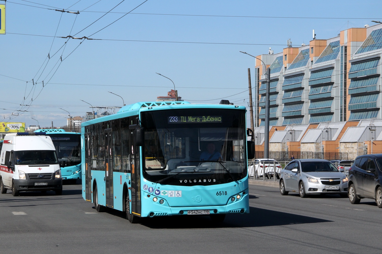 Санкт-Петербург, Volgabus-5270.G4 (LNG) № 6518