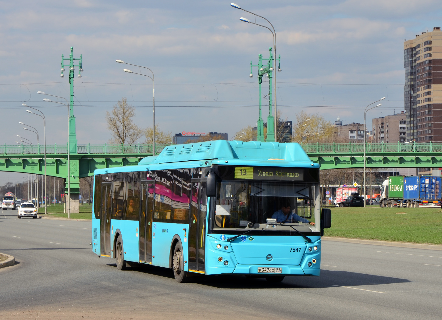 Санкт-Петербург, ЛиАЗ-5292.67 (CNG) № 7647