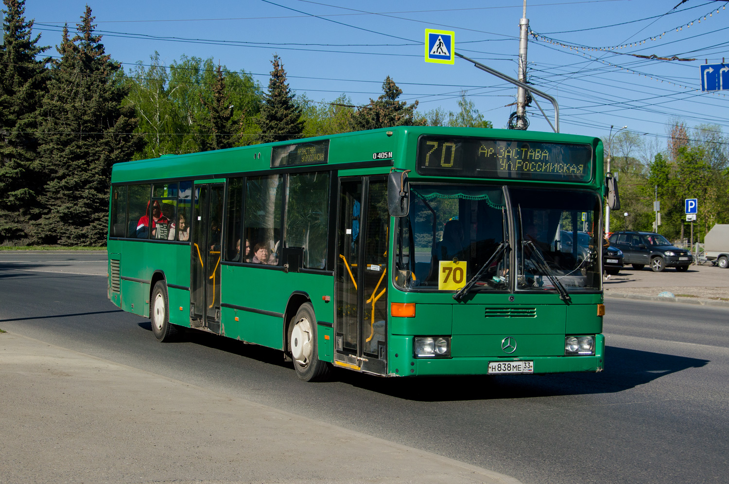 Пензенская область, Mercedes-Benz O405N2 № Н 838 МЕ 33